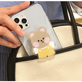 🇰🇷 Đây là size lớn, acrylic grip tok dễ thương hiệu Giá đỡ điện thoại nhanh