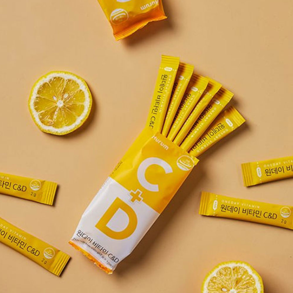 HURUM Túi Vitamin C 2g X 10ea 2g X 10ea Hàn Quốc Chuyên Dụng