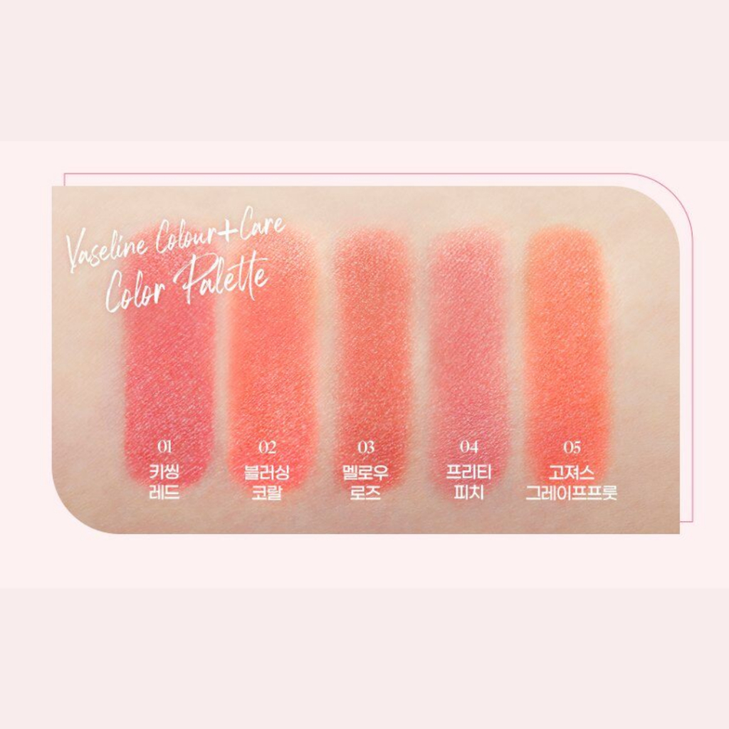 Son Dưỡng Màu + Chăm Sóc Môi  Màu Đỏ San Hô / Hồng Đào