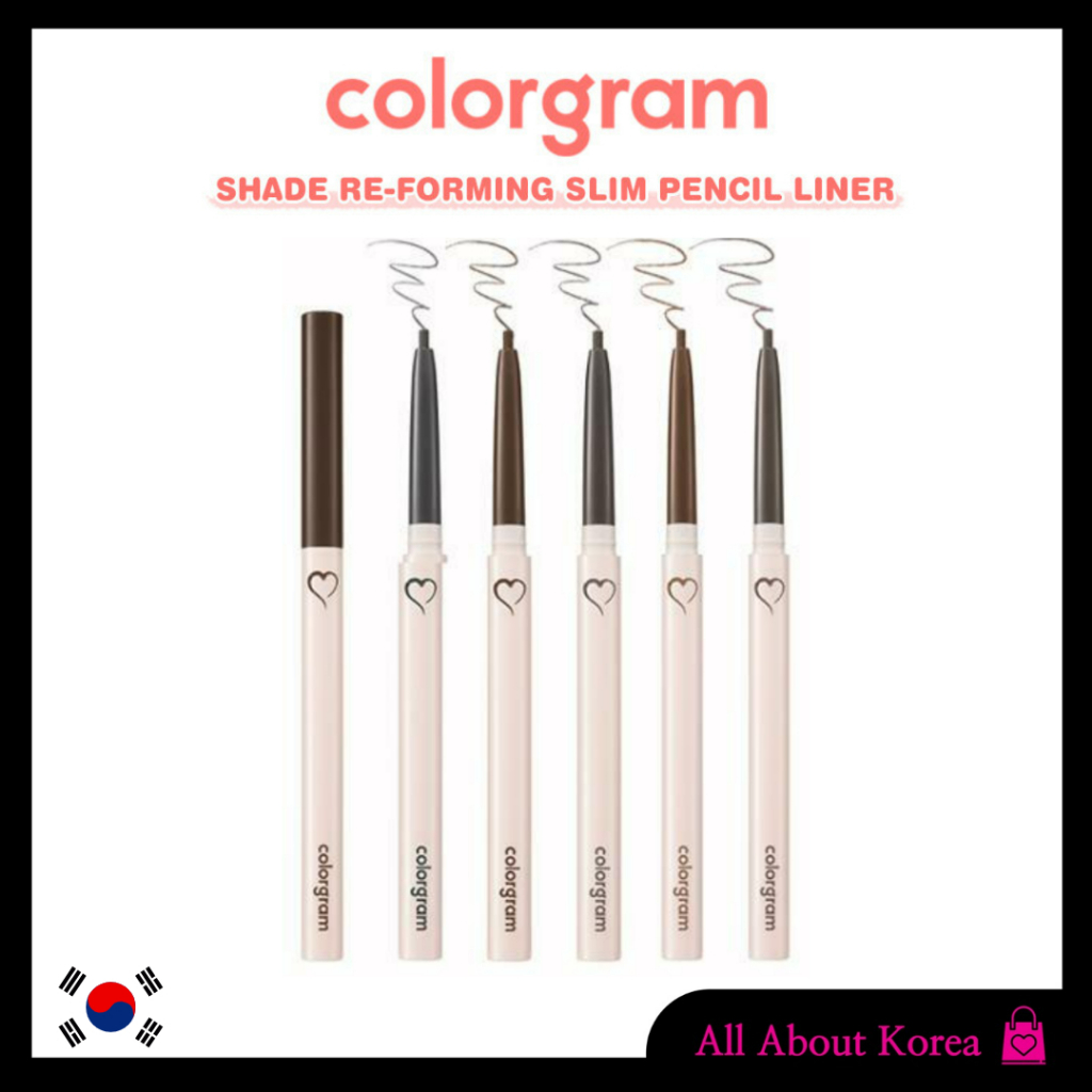 SHADE RE-FORMING SLIM PENCIL LINER, Sắc Thái Bóng Bút Chì Mỏng Tái Tạo