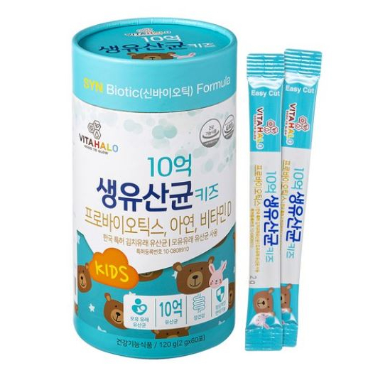 Hàn Quốc vitahalo 1 tỷ probiotics trẻ em 2g x 60 gói