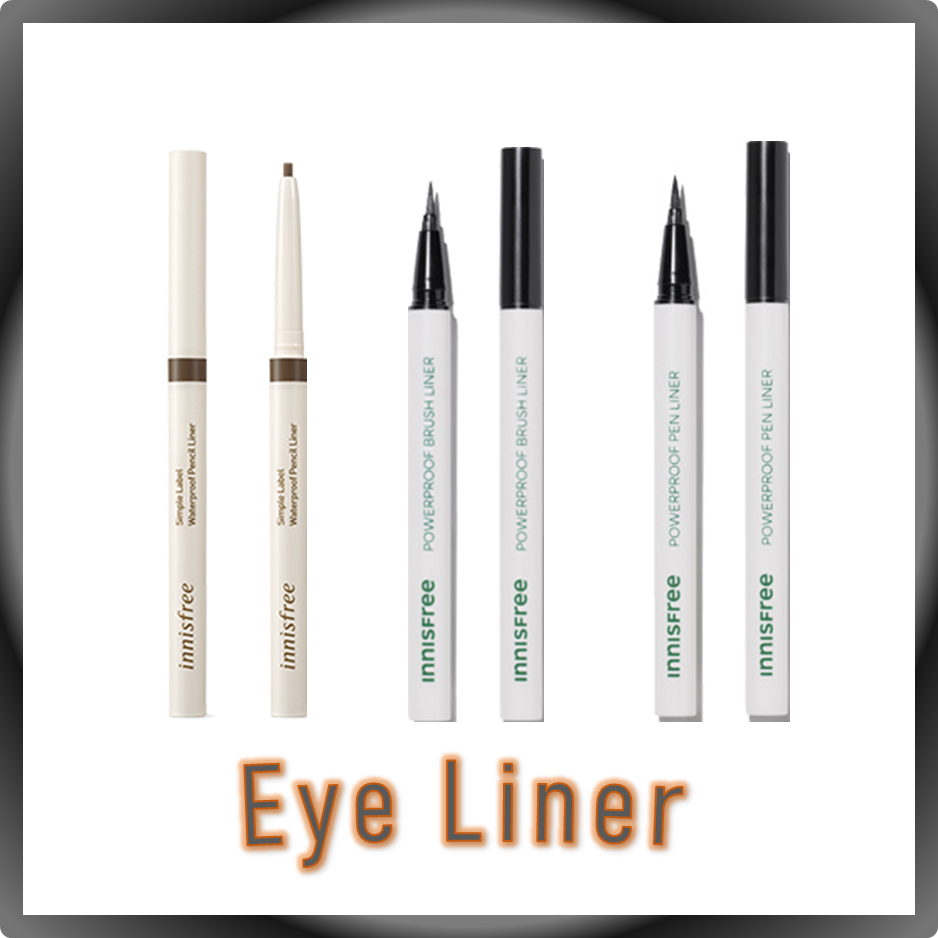 Bút Kẻ Mắt innisfree Chống Thấm Nước Thiết Kế Đơn Giản / innisfree Eye Liner (Simple Label Waterproo