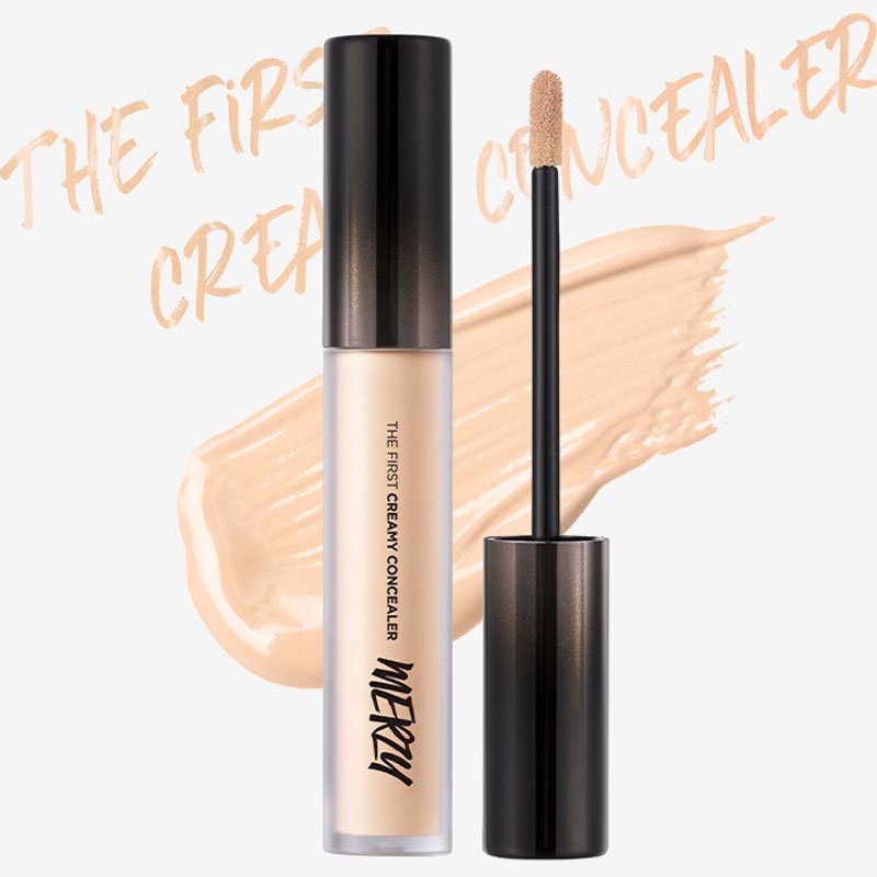 Kem Che Khuyết Điểm Merzy The First Cream 5.6g - Che Phủ Khuyết Điểm / Tạo Khối / Bắt Sáng Da