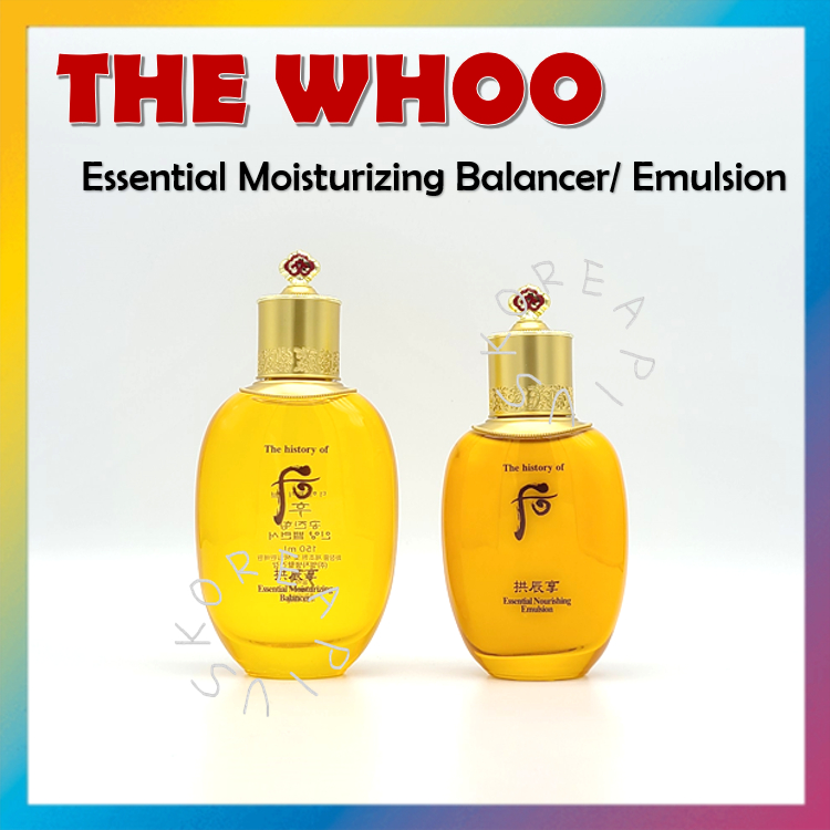 WHOO Tinh Chất Dưỡng Ẩm Cân Bằng Gongjinhyang 150ml / Sữa Dưỡng 110ml