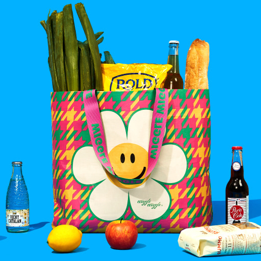 Túi Mua Sắm Tái Sử Dụng  - Kiểm Tra Răng Tròn