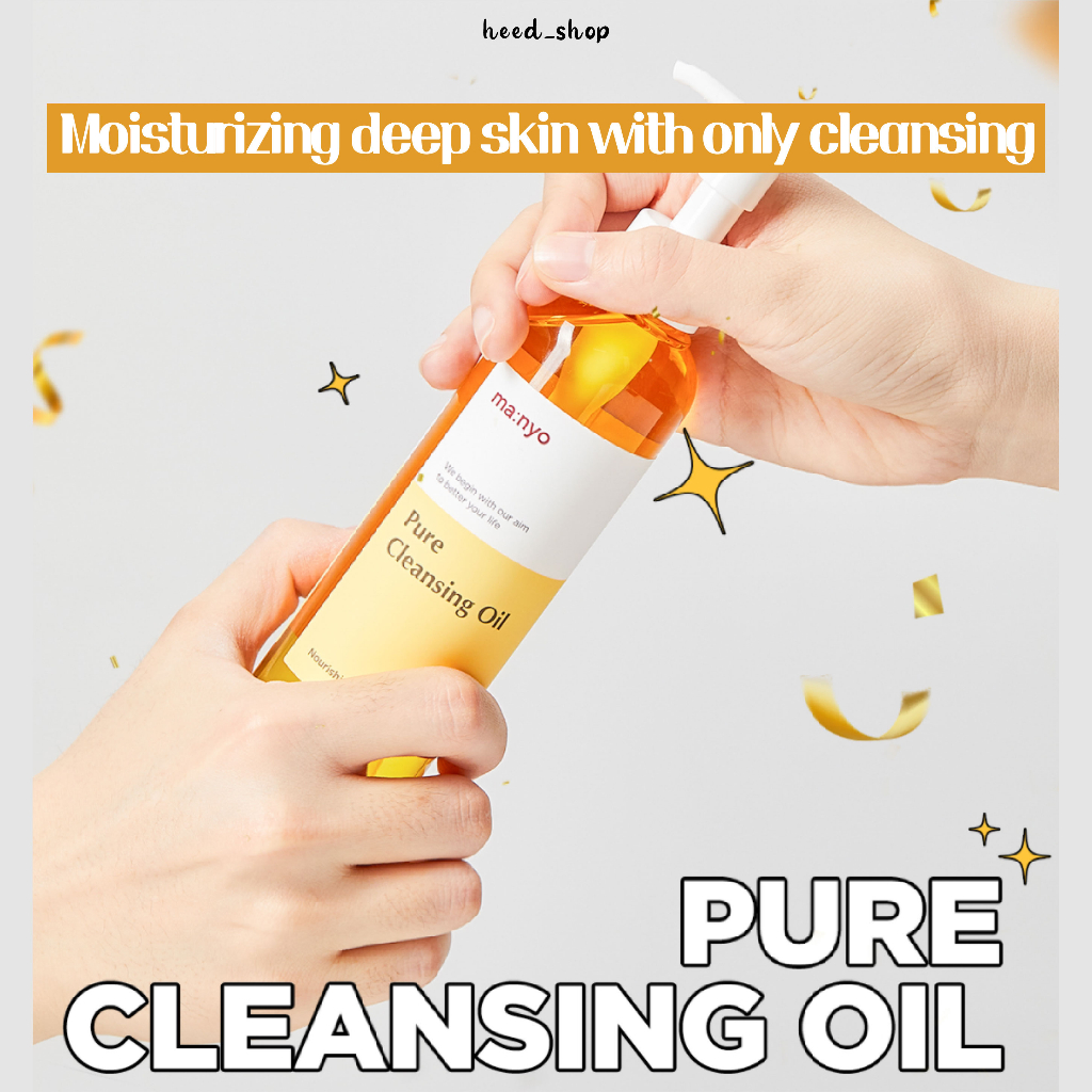 Dầu Tẩy Trang Làm Sạch Mụn Đầu Đen Manyo 300ml