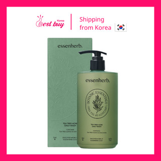 Sữa tắm dành cho da dầu mụn Essenherb Tea Tree Acne Daily Wash 500ml