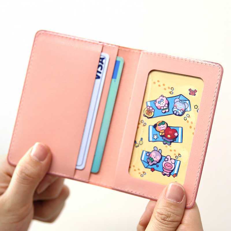 BT21 Leather Patch CASE CASE VACANCE OFFICIAL Goods