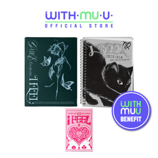  Album Cube Entertainment  G I-DLE  I FEEL  6th Mini Album  WITHMUU POB  