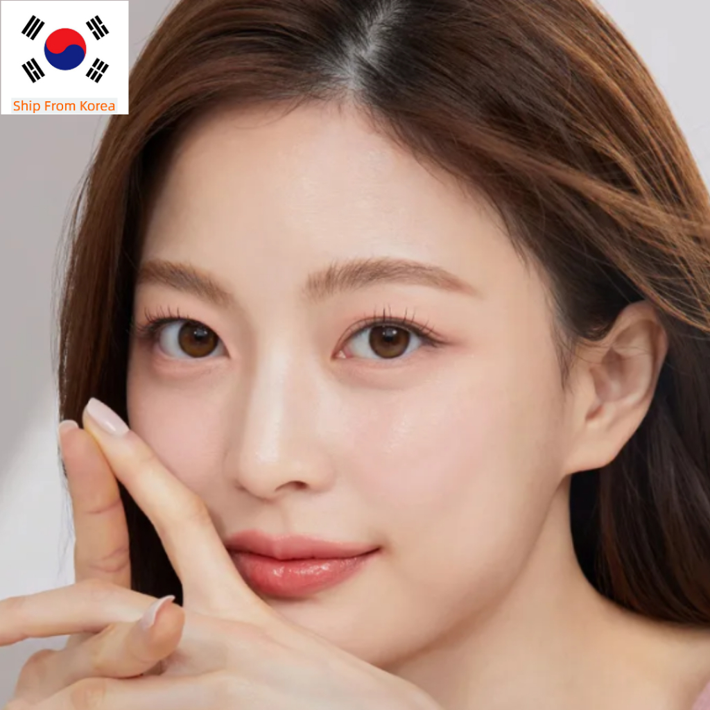 Kính áp tròng OLENS GLOWY NATURAL LATTE BROWN 2P, ống kính hàn quốc, ống kính