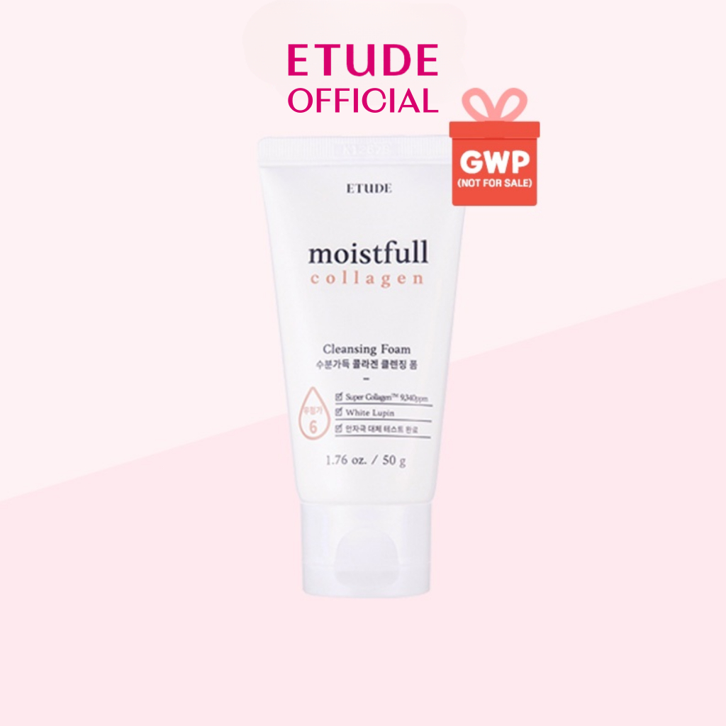 Etude Moistfull.C. Bọt làm sạch (Quà tặng)