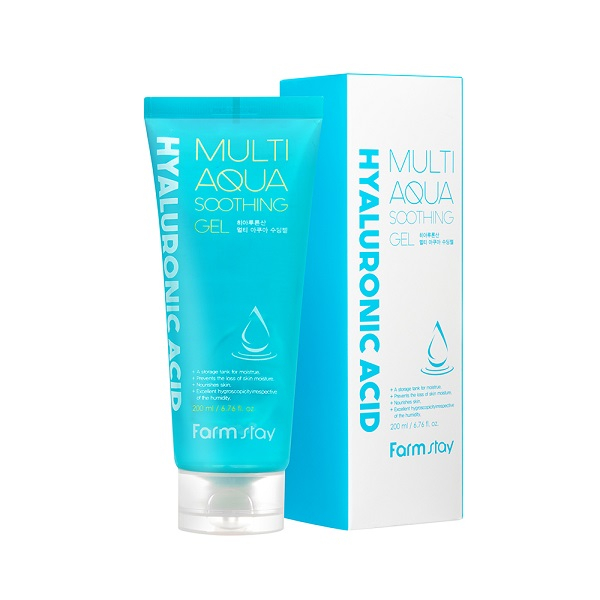 Gel làm dịu da hyaluronic acid multi aqua 200ml