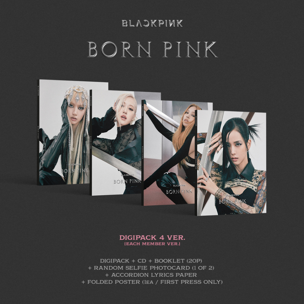 Album BLACKPINK Born Pink 2 phiên bản kỹ thuật số