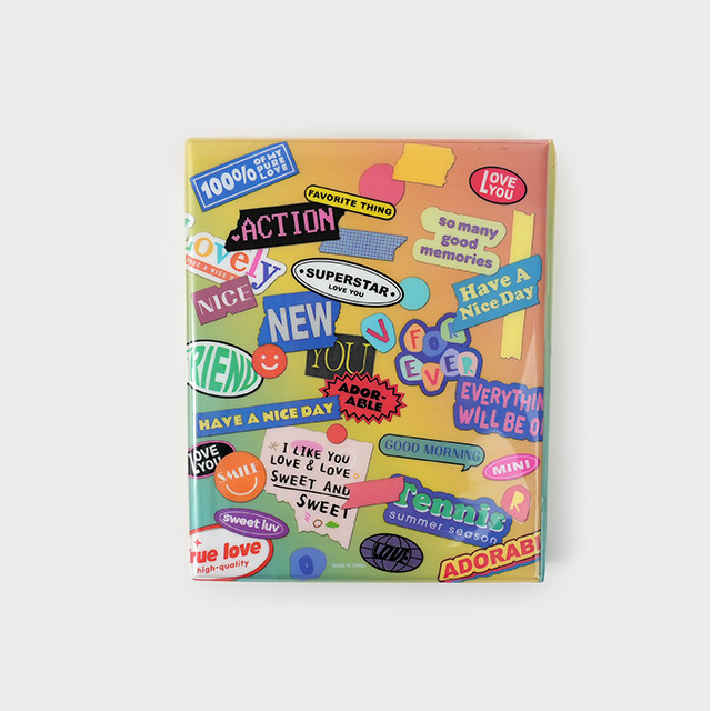 DAISO Album Ảnh Rộng 4 Ngăn 20 / 60 Ngăn Thiết Kế Dễ Thương