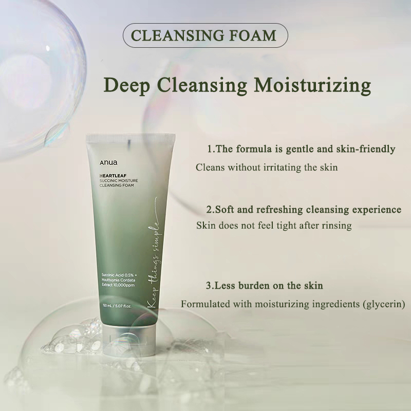 Gel Rửa Mặt Làm Sạch Sâu Lỗ Chân Lông anua heartleaf 150ml