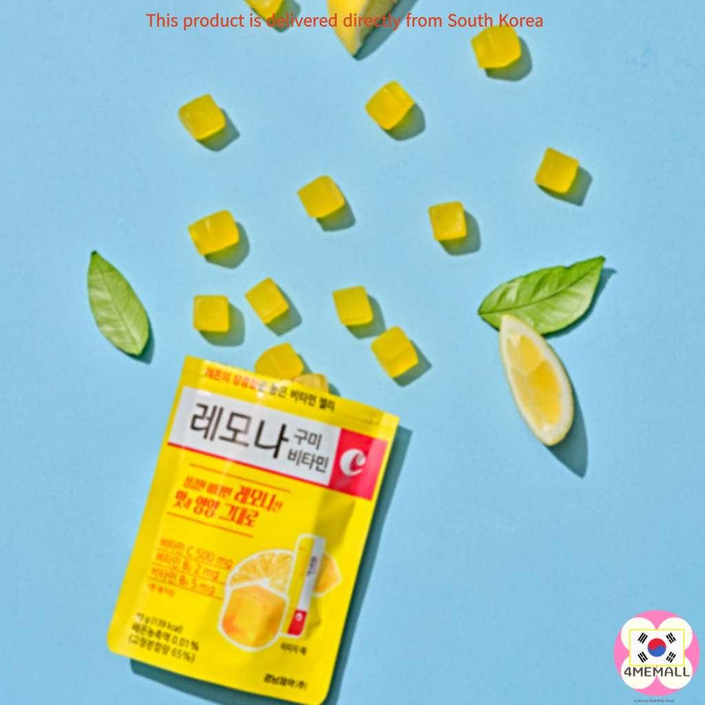 Hàn quốc lemona dr. Kẹo dẻo you gummy vitamin 43g 1p lemona vitamin jelly lemona vitamin candy 2p, 5p