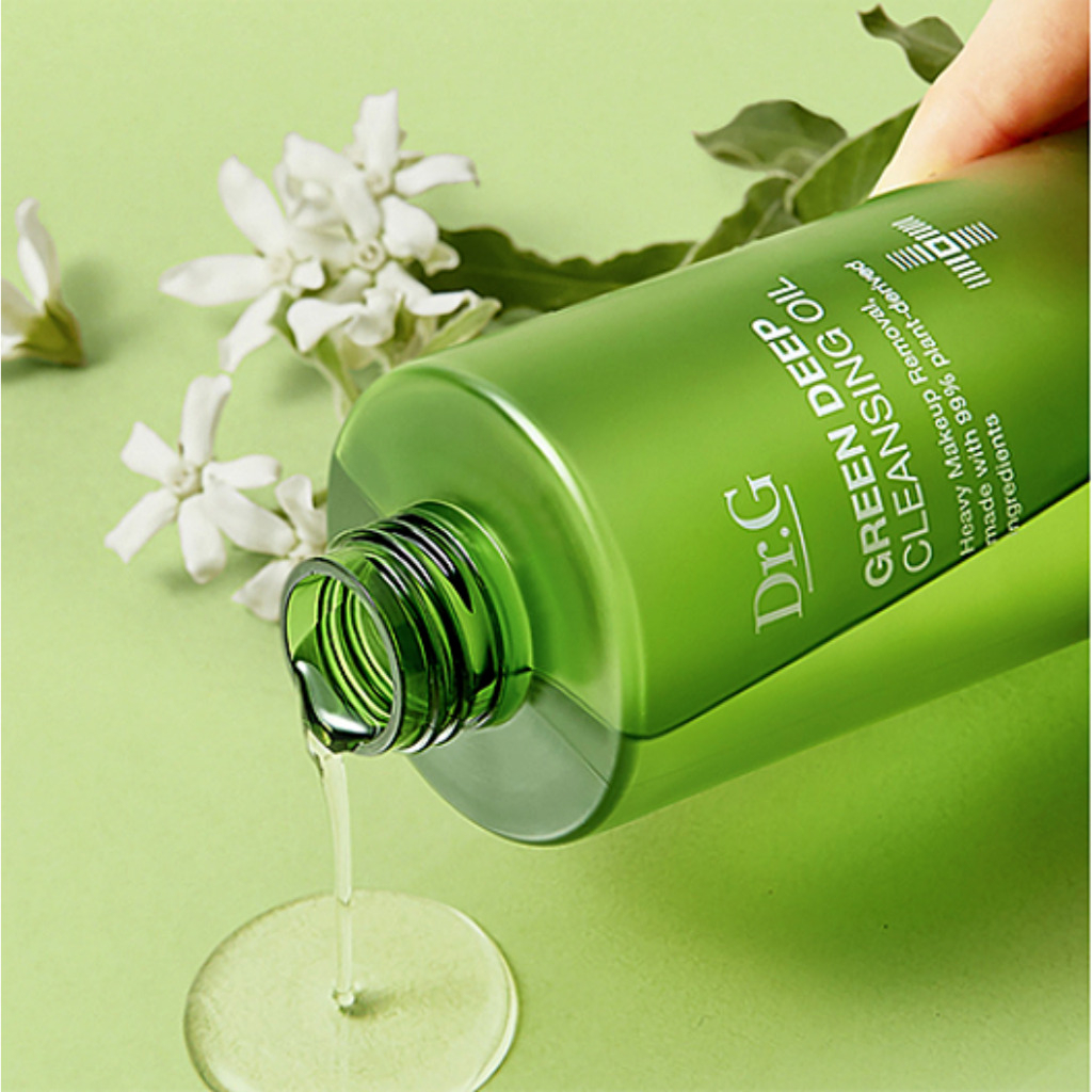 Dầu tẩy trang dr.g green deep cleansing oil 210ml