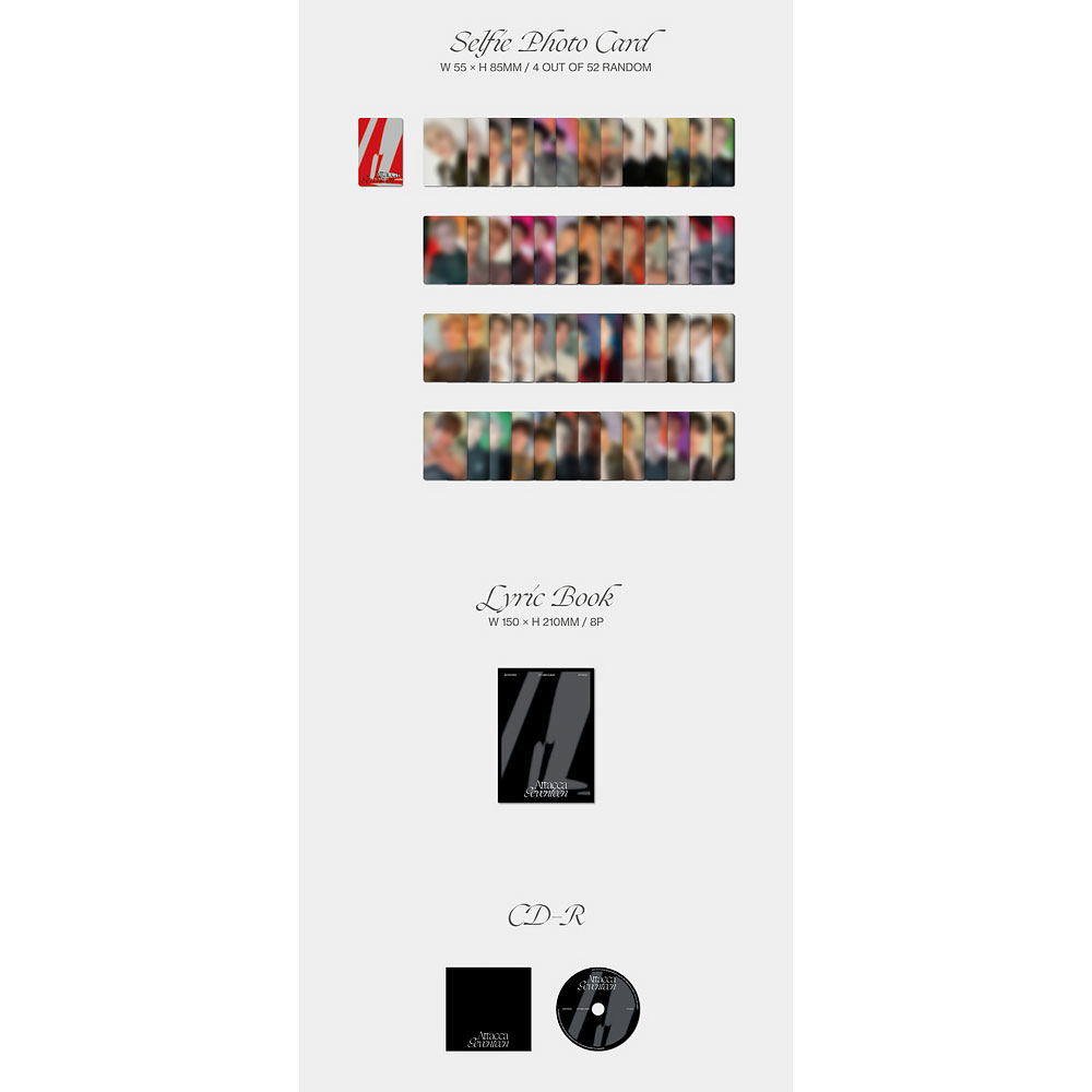 Album Hybe Labels mini thứ 9 của Seventeen "Attacca" phiên bản Carat