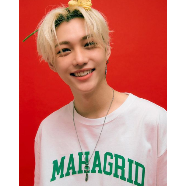 Áo Thun Có LOGO VARSITY UNISEX Chính Hãng / Hàng Ngày 4 Màu / STRAY KIDS / 100% Chính Hãng / Hàn Quốc