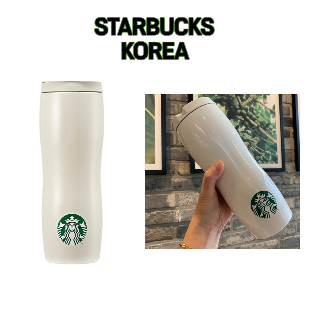 [Starbucks Korea] Bình Giữ Nhiệt SS Concord Siren White 591ml