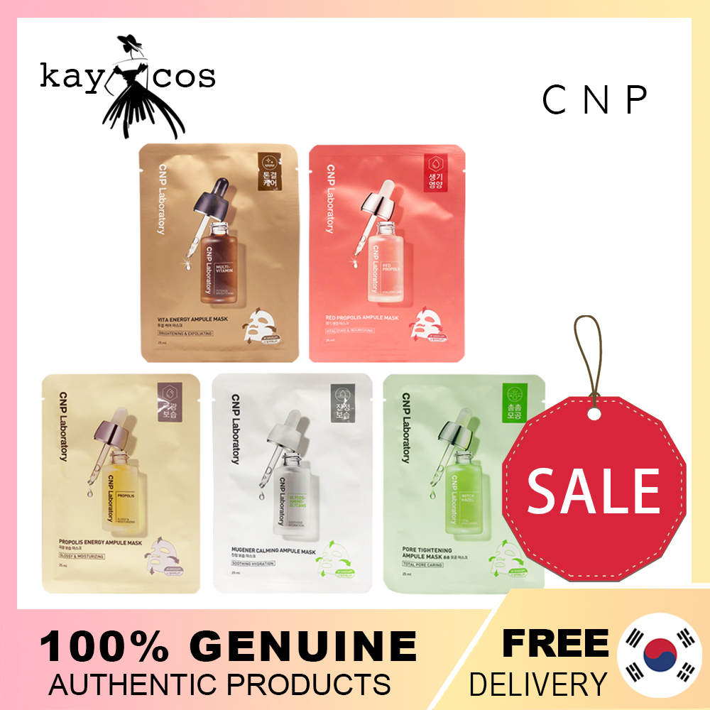 CNP LABORATORY Bộ 20 Mặt Nạ Ampoule Ampoule 20 Cái / Vita-B Energy Ampoule Làm Trắng Da/[CNP Laborat