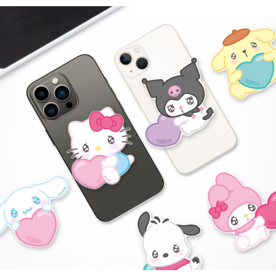 🇰🇷 Đây là size lớn, acrylic grip tok dễ thương hiệu Giá đỡ điện thoại nhanh