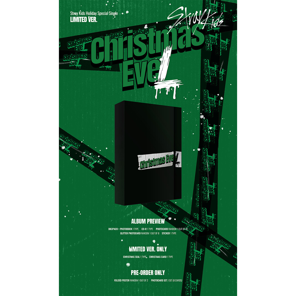 Album đơn đặc biệt ngày lễ Stray Kids "Christmas EveL" phiên bản giới hạn"