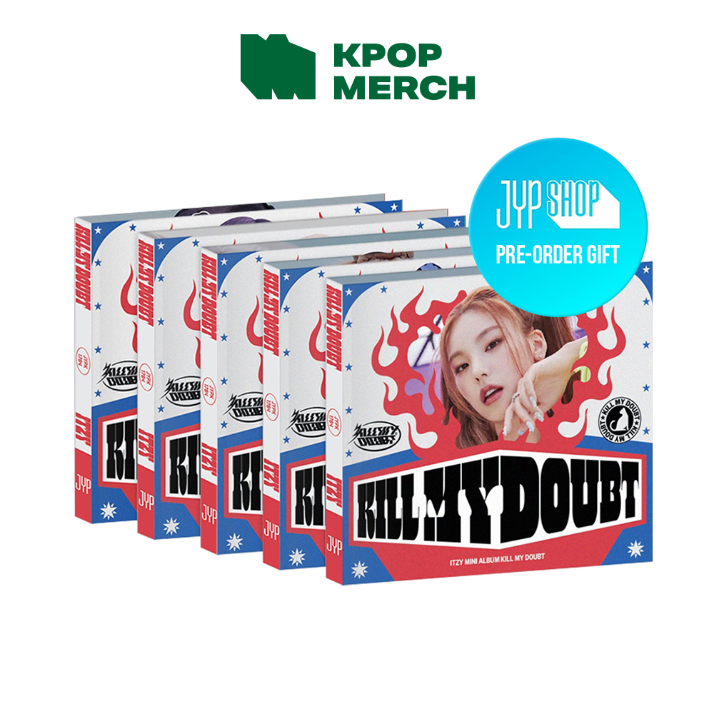 Album ITZY "kill my doubt" phiên bản digipack (JYP shop POB)