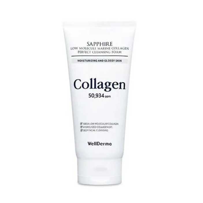 Sữa Rửa Mặt Đá Sapphire / Collagen Làm Sạch Sâu 150g