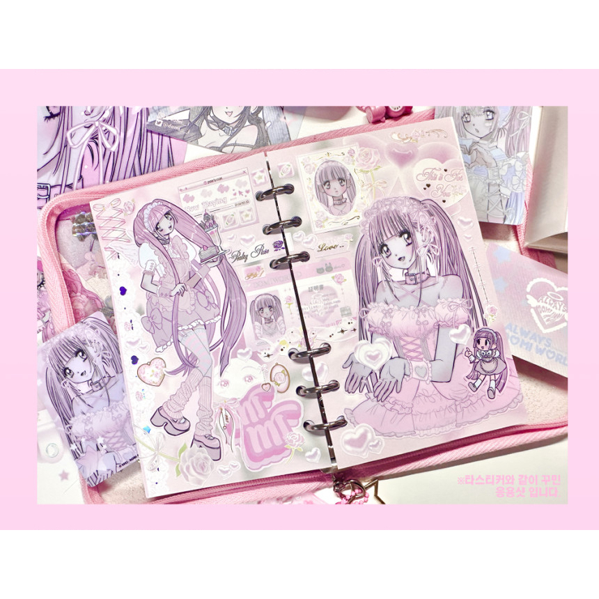 Bộ Hình Dán DOMI WORLD  DODO x MiMi Piece