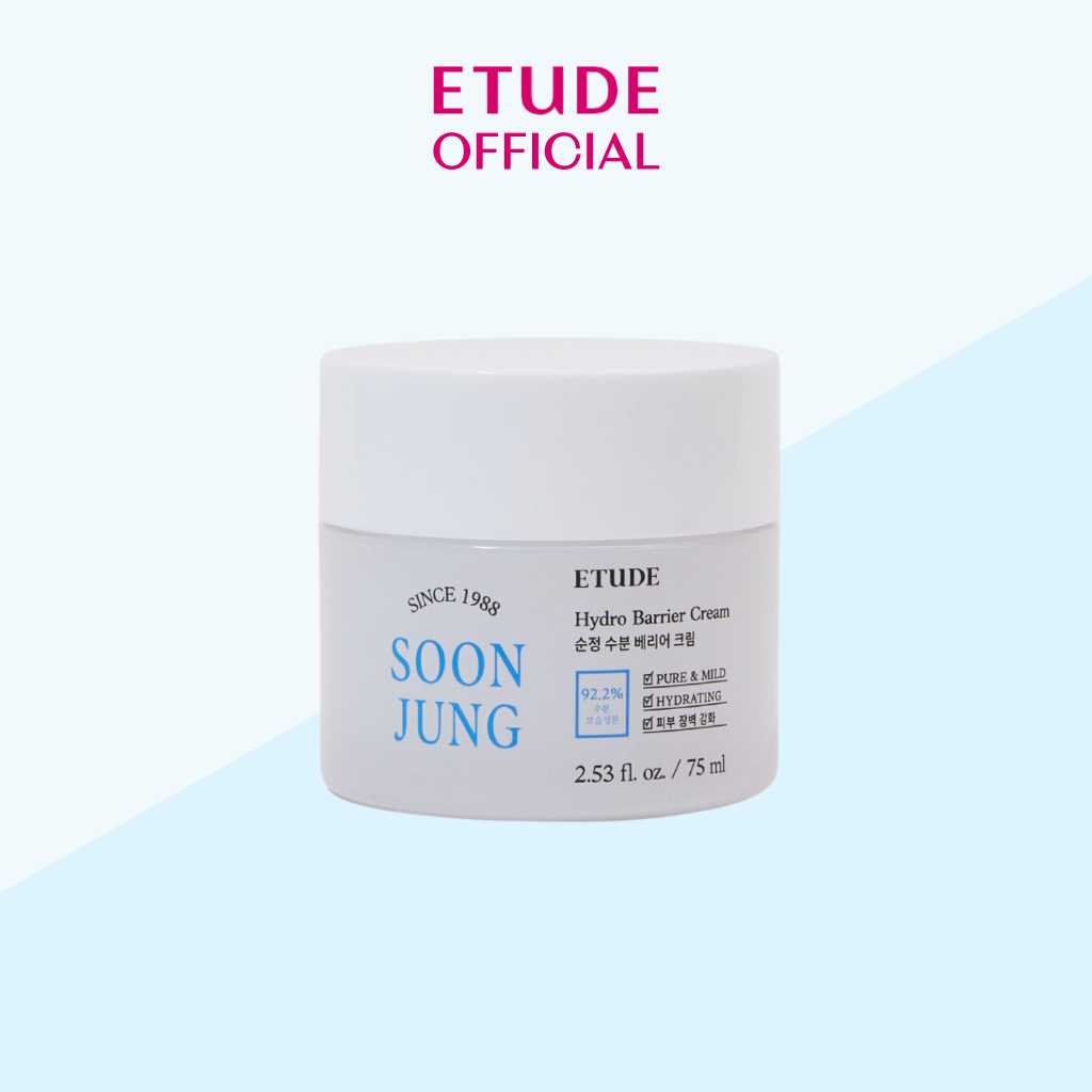 Kem Dưỡng Ẩm lành tính hiệu quả Etude Soonjung Hydro Barrier Cream 75ml