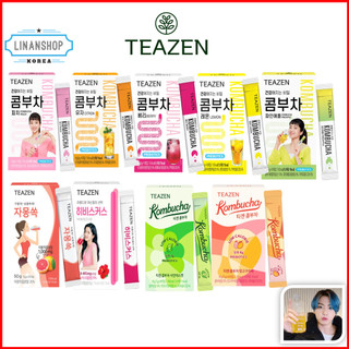 Trà lên men KOMBUCHA tốt cho sức khỏe hương chanh/berry/cam chanh/Quả đào 5g X 10T/30T