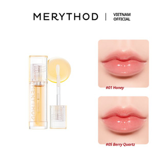 [MERYTHOD] Son dưỡng ẩm làm đầy rãnh môi kết hợp son bóng nhũ Bling Chu Lip Oil 3.5ml