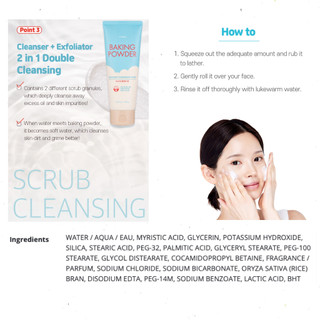 [Etude House] Bột nướng BB Deep Cleanser 30g Sữa rửa mặt