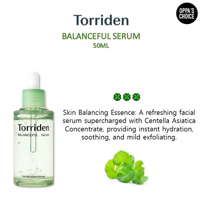 Kem Chống Nắng Làm Sạch Da Cân Bằng TORRIDEN (SERUM Kem Dưỡng Da, GEL Rửa Mặt