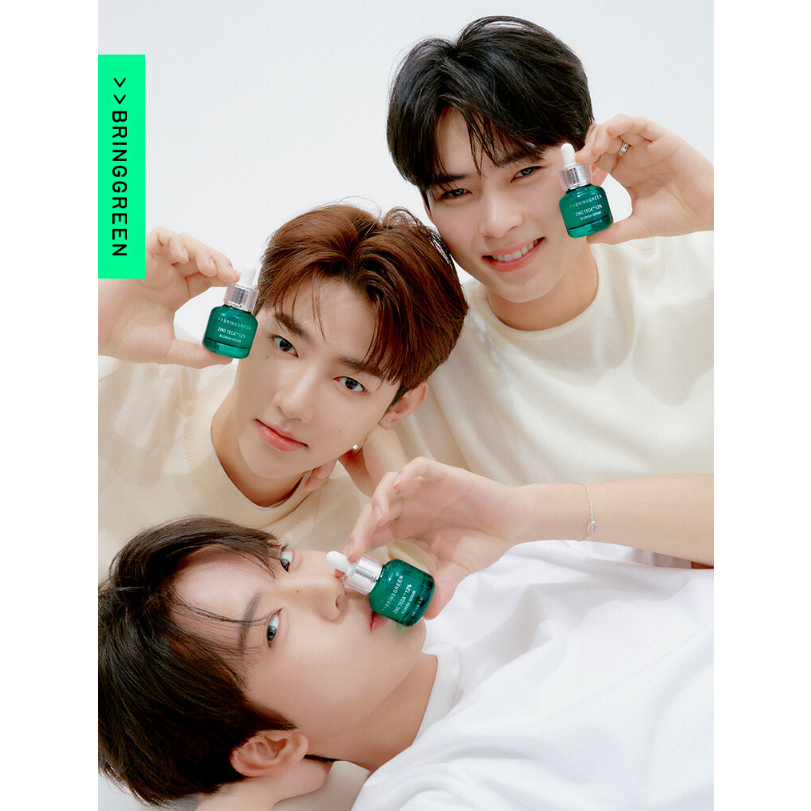 BRING GREEN ZINC TECA / TONING VITA / HYALJET SERUM 25ml