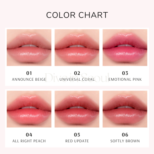 Water Bare Tint - 6 màu