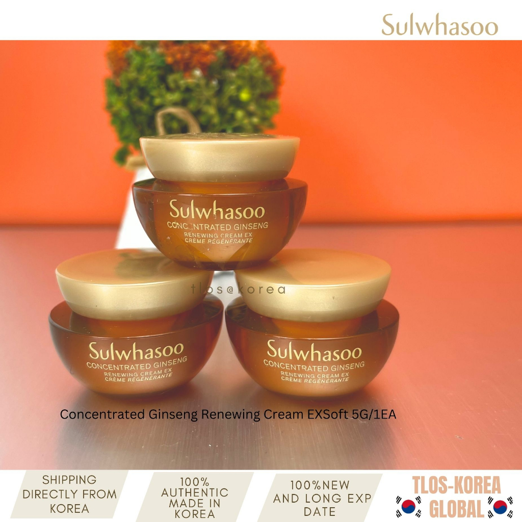 Kem dưỡng Sulwhasoo nhân sâm chống lão hóa phục hồi dabóng da Sulwhasoo concentrated ginseng renewing cream ex SOFT
