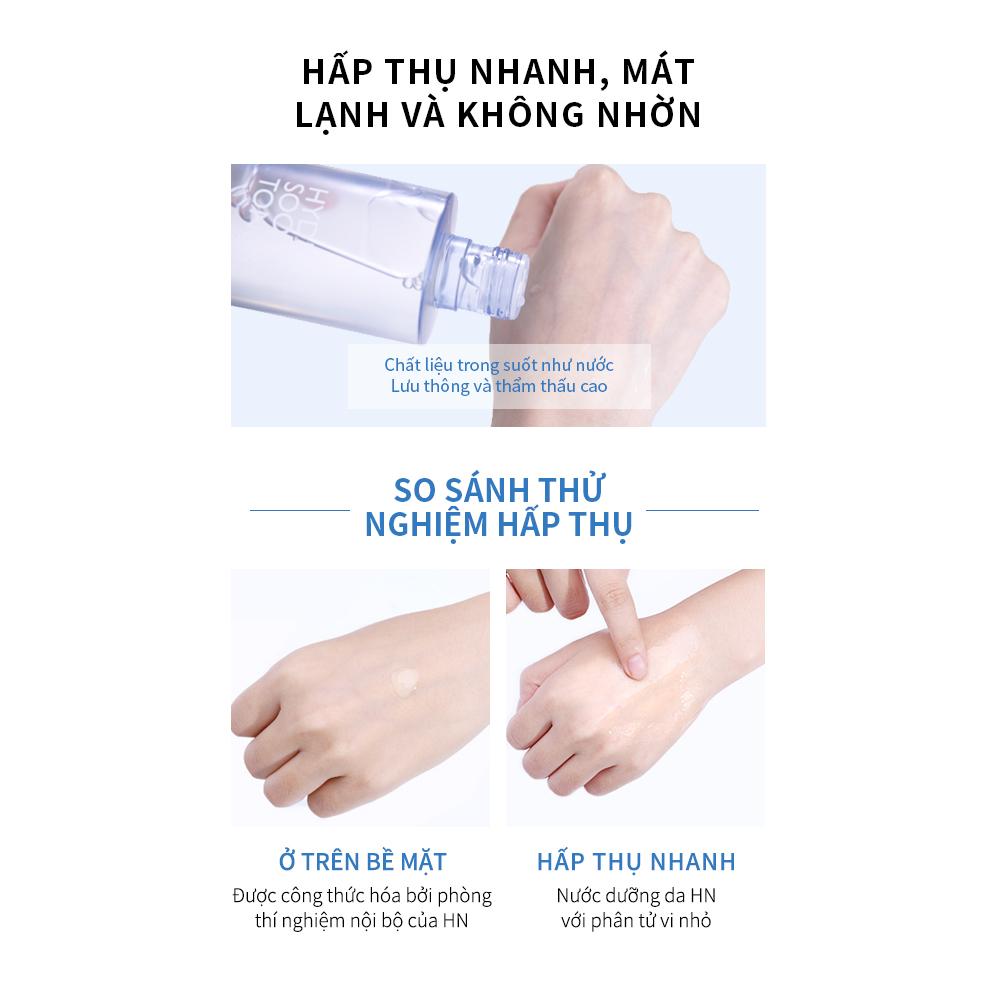 Nước hoa hồng dưỡng ẩm chuyên sâu và làm mềm da HN Hydra Sooth Toner 260ml