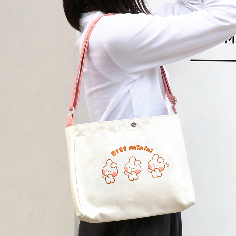 Túi Đeo Chéo Canvas Minini BT21