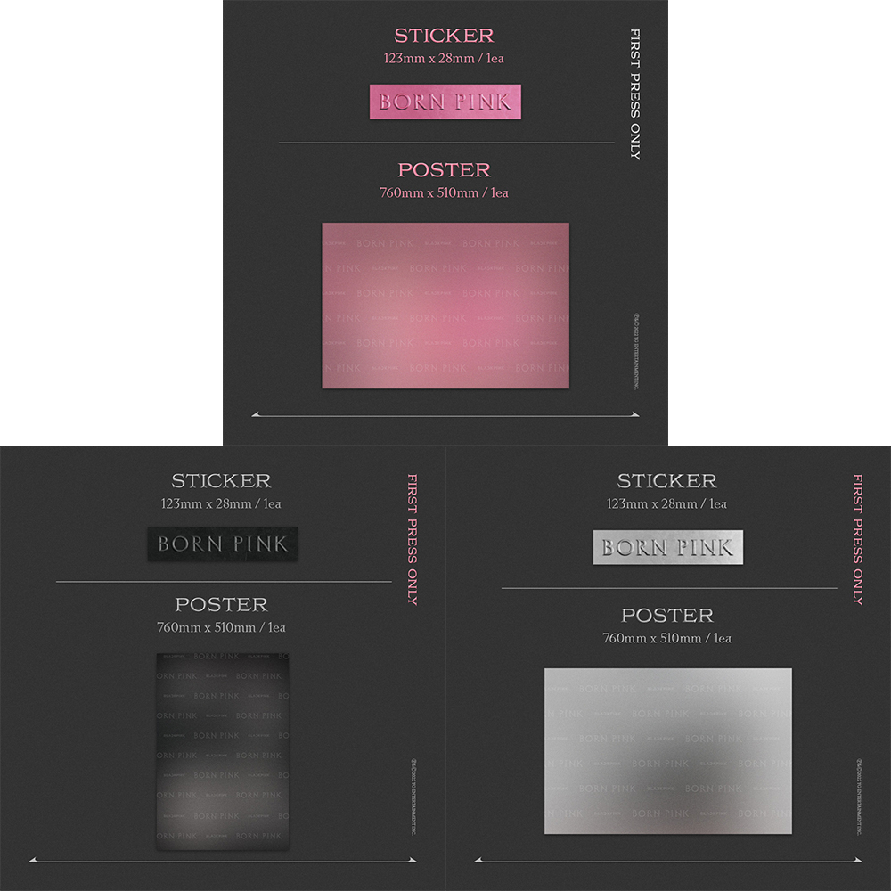 Set hộp album BLACKPINK Born Pink thứ 2