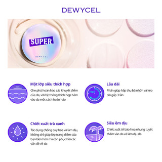 DEWYCEL Super cover cushion phấn nước