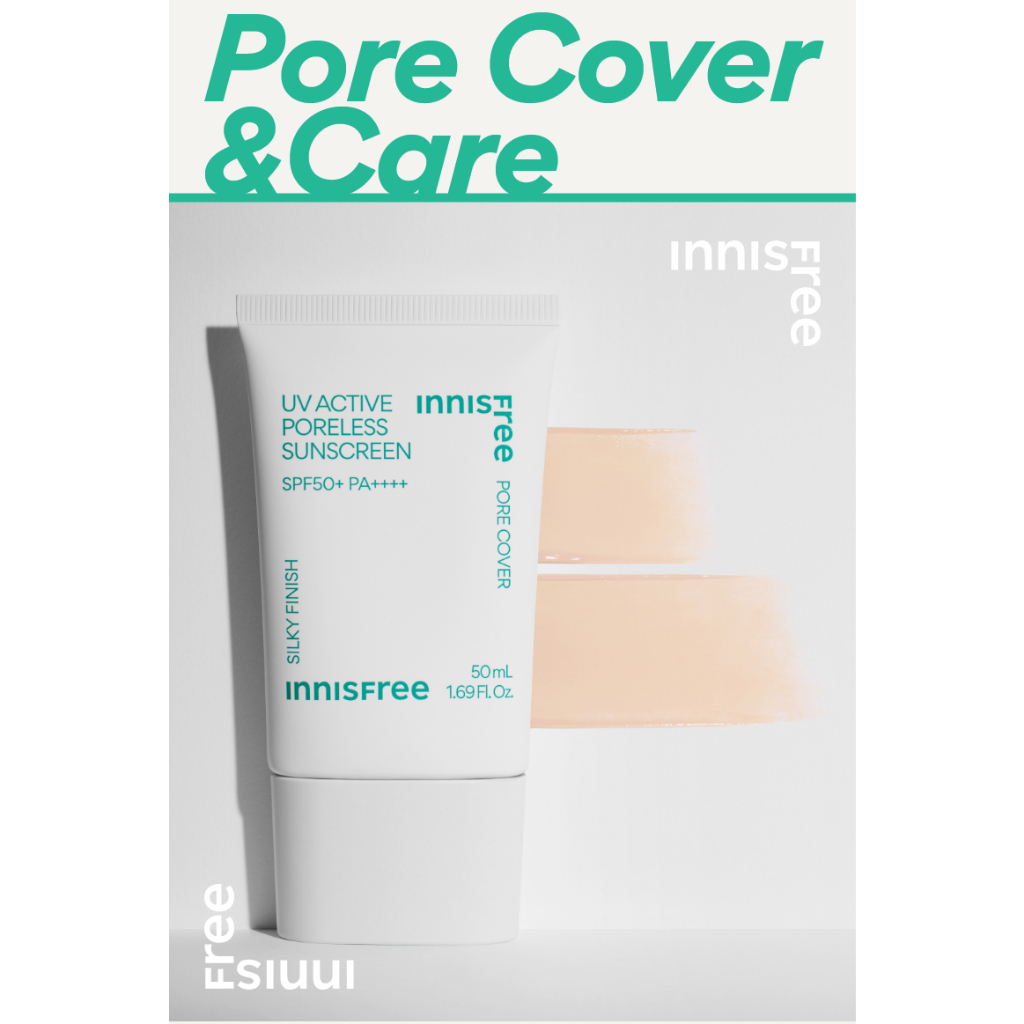 Innisfree sunscreen collection 2023 mới - lâu trôi, tone up, uv poreless, hyaruron