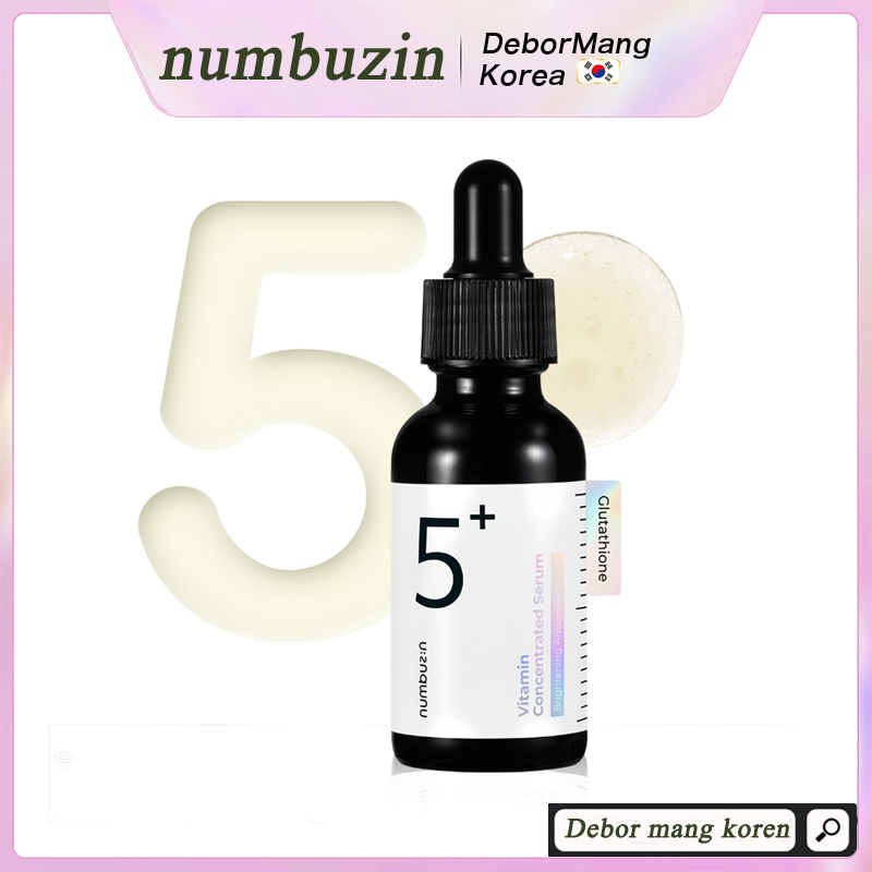 Tinh Chất numbuzin no.5 glutathione vitamin Đậm Đặc serum 30ml