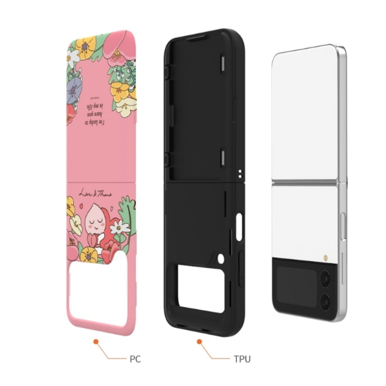 Bao Da Điện Thoại Có Ngăn Đựng Thẻ Cho Samsung Galaxy Z Flip4