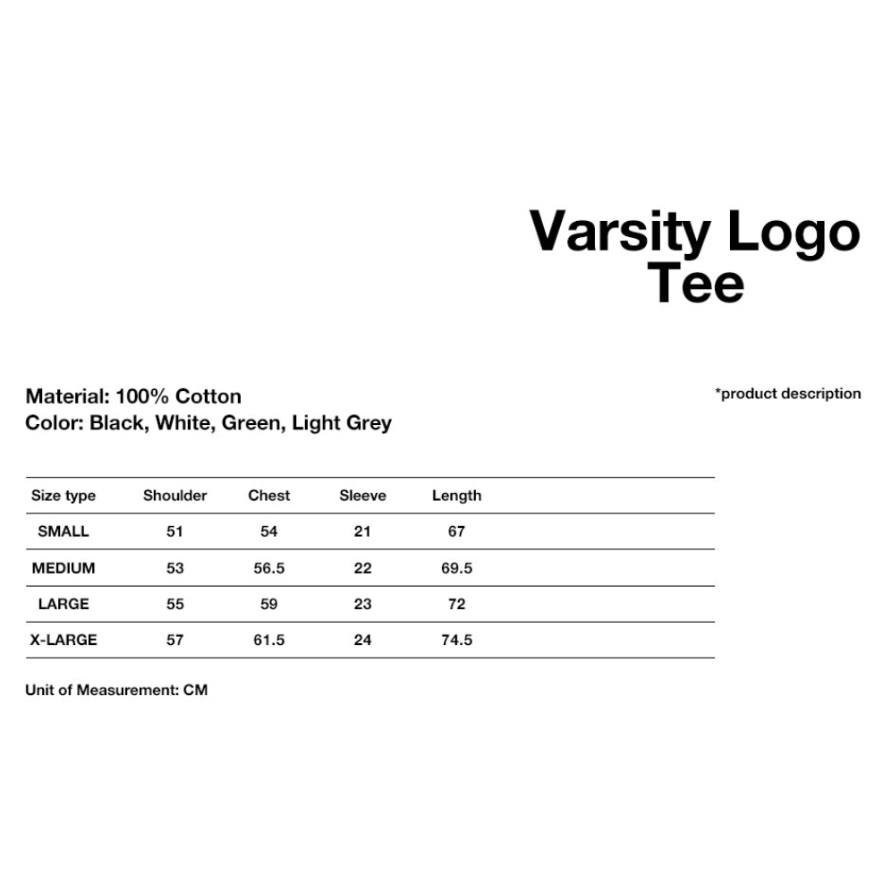 Áo Thun Có LOGO VARSITY UNISEX Chính Hãng / Hàng Ngày 4 Màu / STRAY KIDS / 100% Chính Hãng / Hàn Quốc