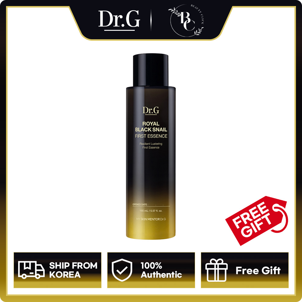 Tinh Chất Dưỡng Da Chống Lão Hóa Dr.G Royal Black Snail First Essence 165ml + Một Món Quà Nhỏ