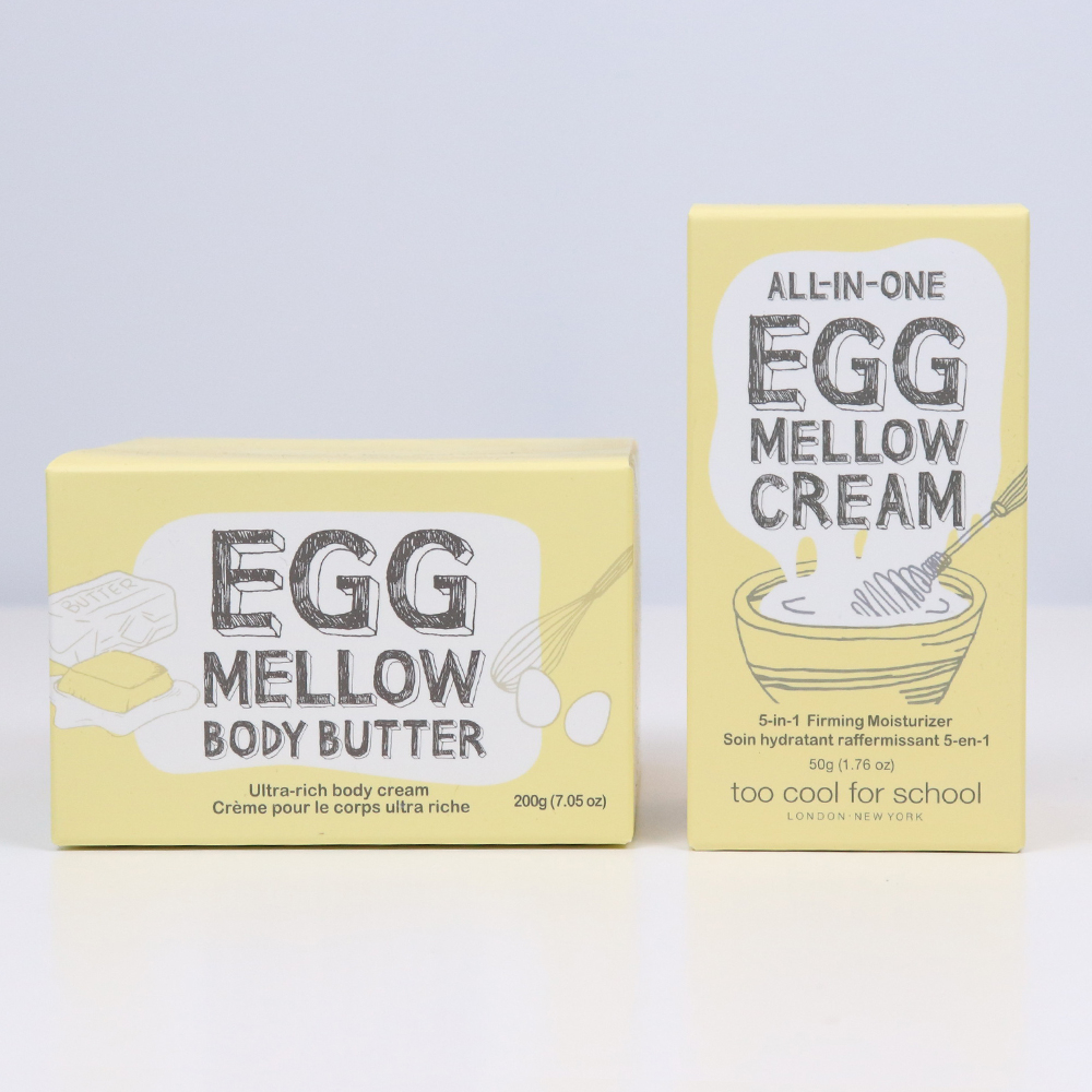 Egg Mellow Cream 50g & Body Butter Cream - 200g