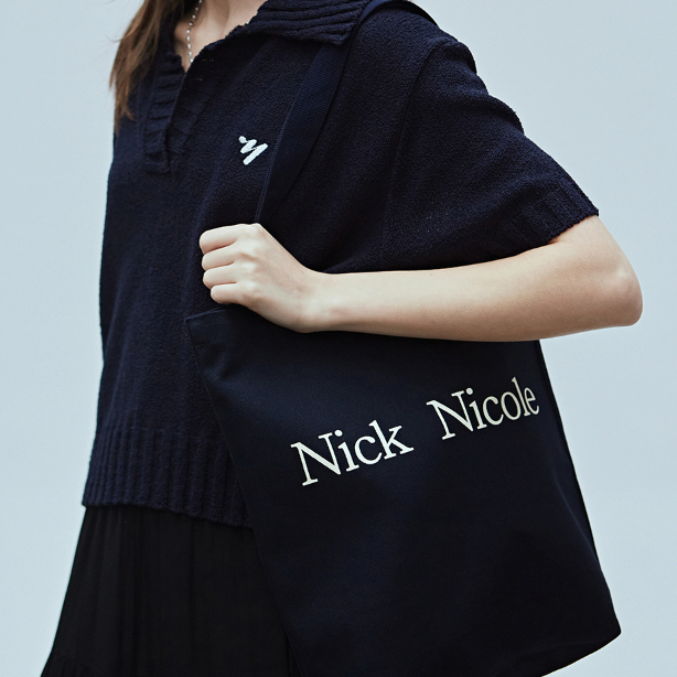 Túi tote Nick&Nicole vải canvas order chính hãng Hàn Quốc
