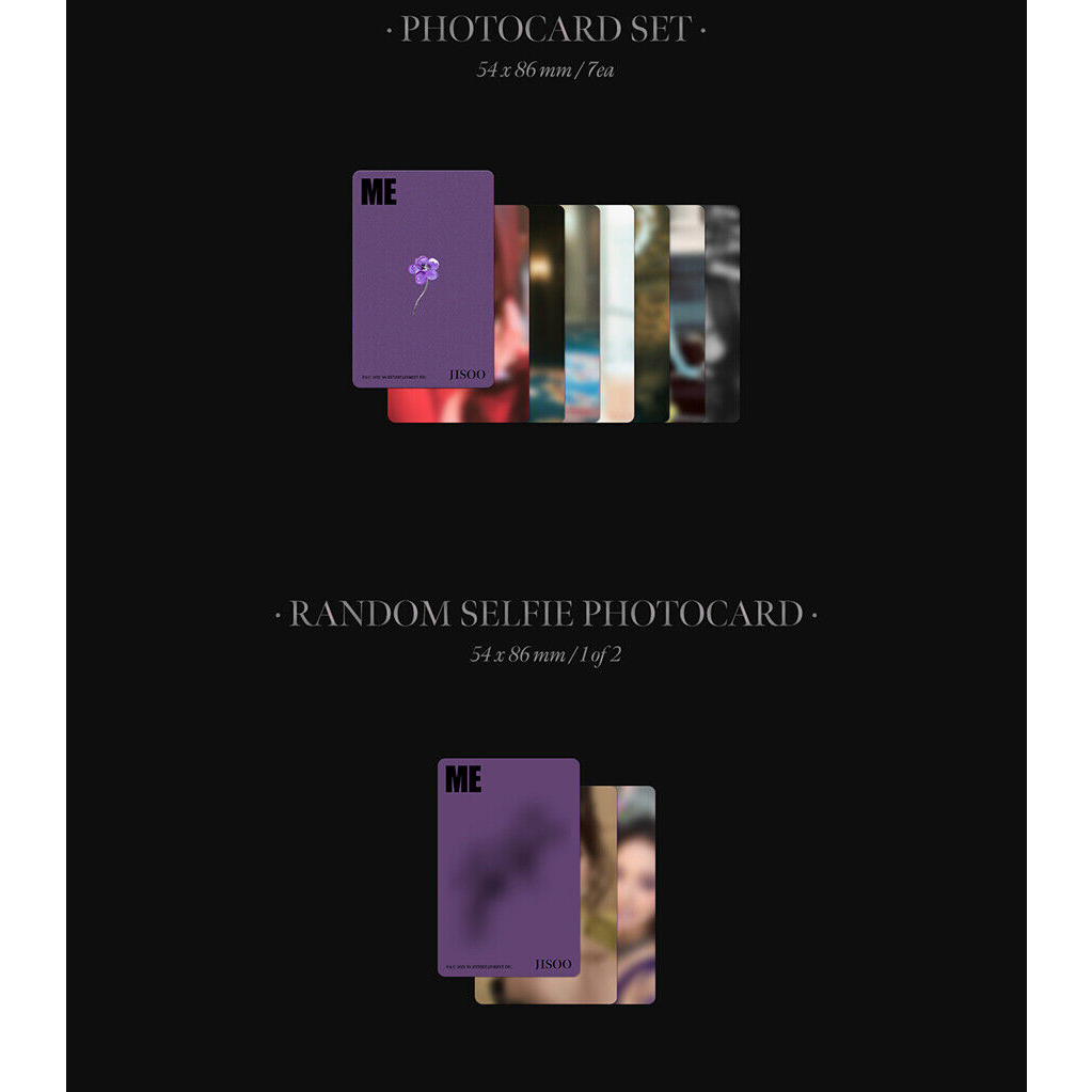 BLACKPINK JISOO  First Single Album TAG ALBUM